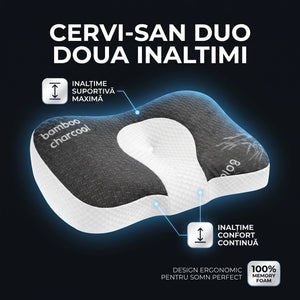 Pernă ortopedică cervicală CERVI-SAN Duo, imaginea 6