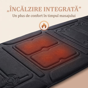 Saltea masaj corp întreg cu încălzire și 10 motoare, imaginea 11