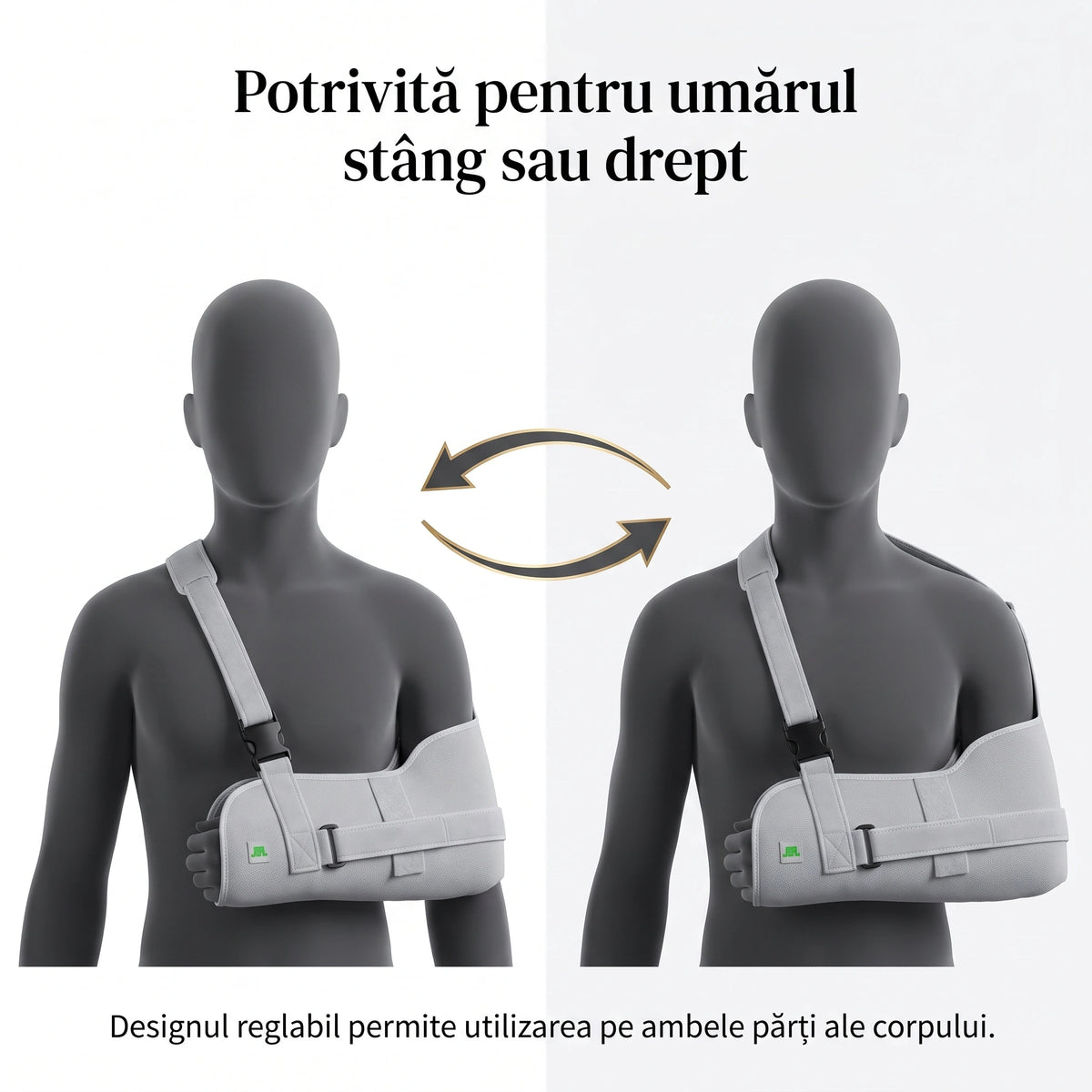 Orteză umăr reglabilă cu suport braț, imaginea 6