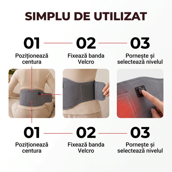 Centură infraroșu multizonă cu lumină roșie, imaginea 8