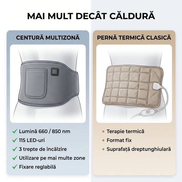 Centură infraroșu multizonă cu lumină roșie, imaginea 10