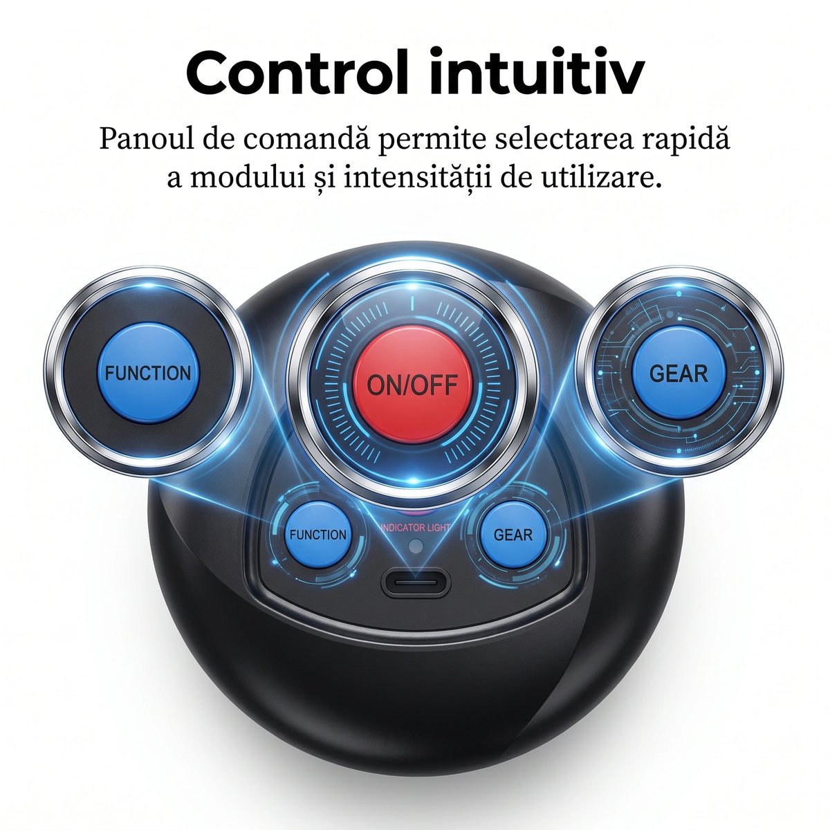 Aparat de masaj corporal cu ventuză electrică vacuum, imaginea 5