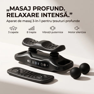 Pistol de masaj cu percuție ORTO GUN pentru țesut profund