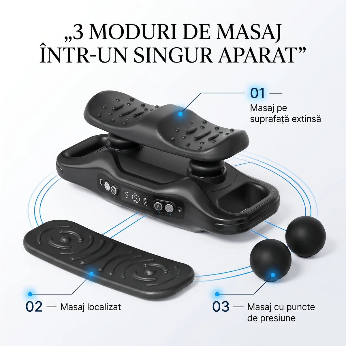 Pistol masaj cu percuție ORTO GUN, imaginea 5