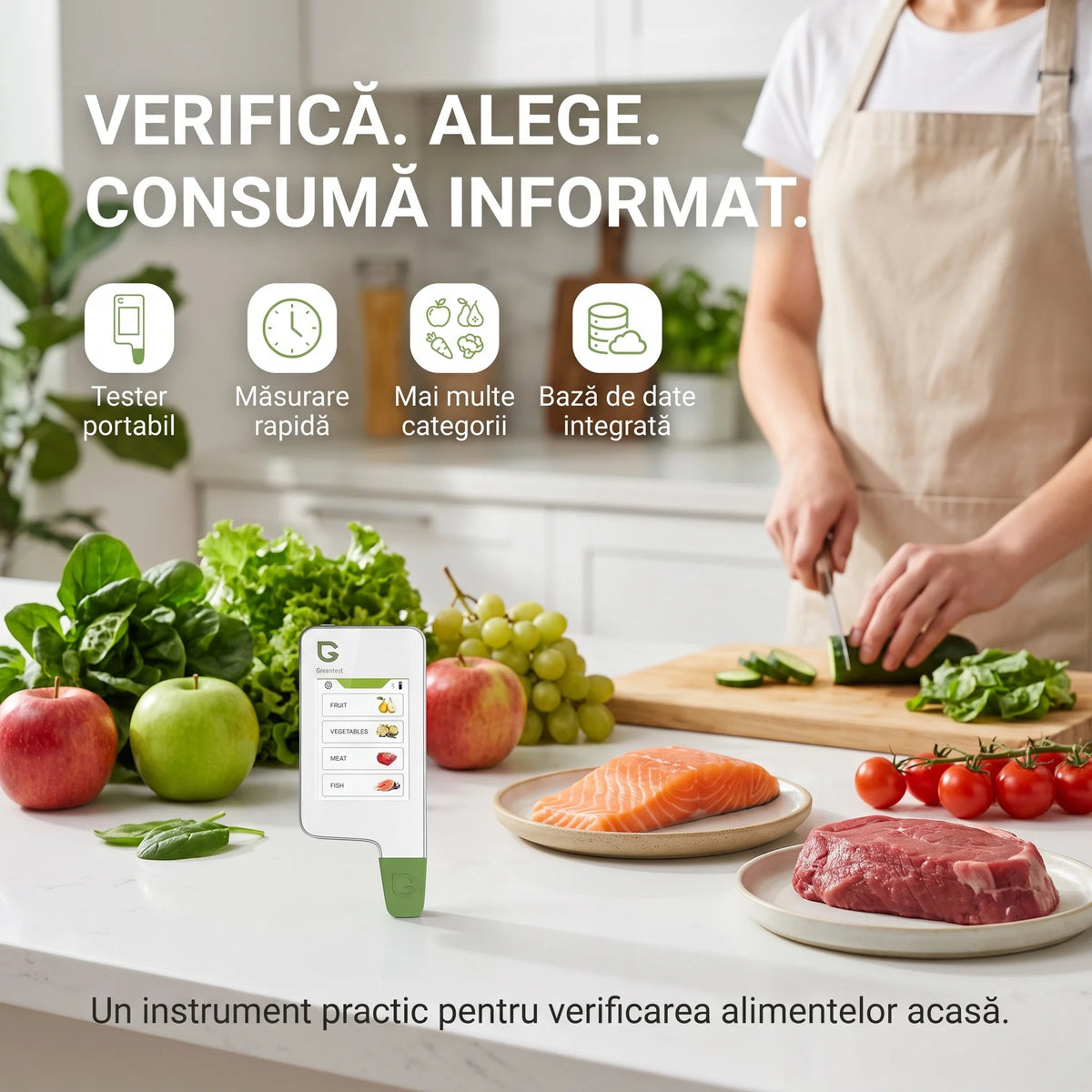 Tester portabil Greentest pentru măsurarea nitraților