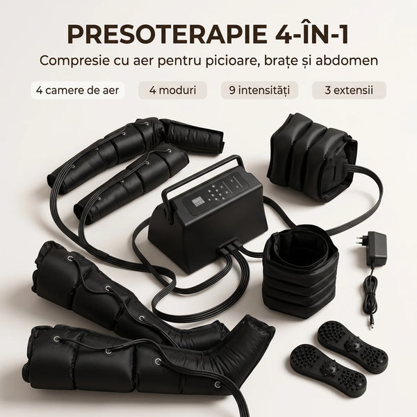 Aparatul de presoterapie universal cu compresie cu aer