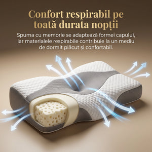 Pernă ortopedică cervicală CERVI-SAN Cervical, imaginea 4