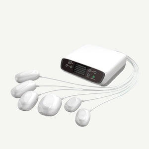 Aparat de magnetoterapie alb, cu 6 sonde pentru corp întreg