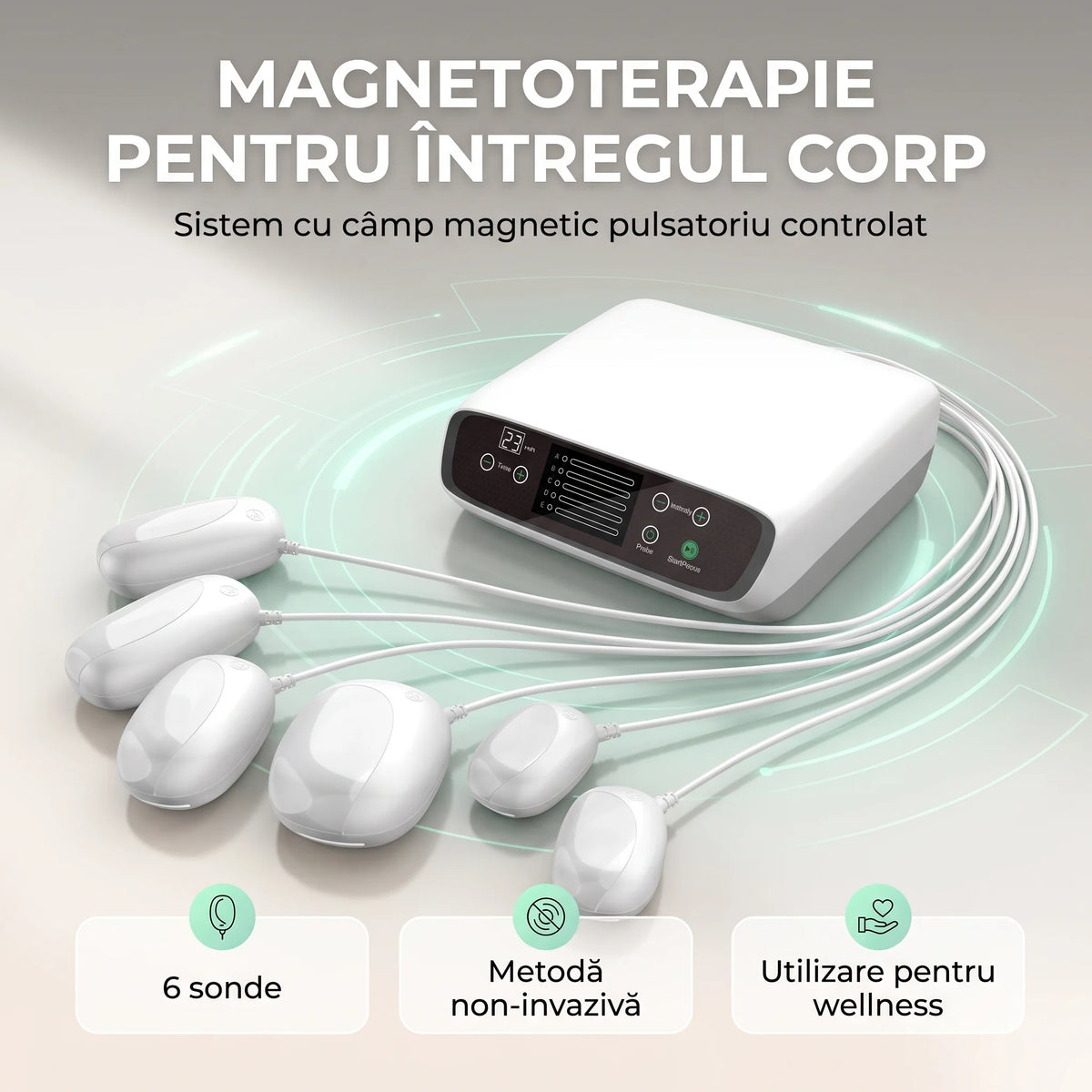 Aparatul de magnetoterapie cu câmp magnetic