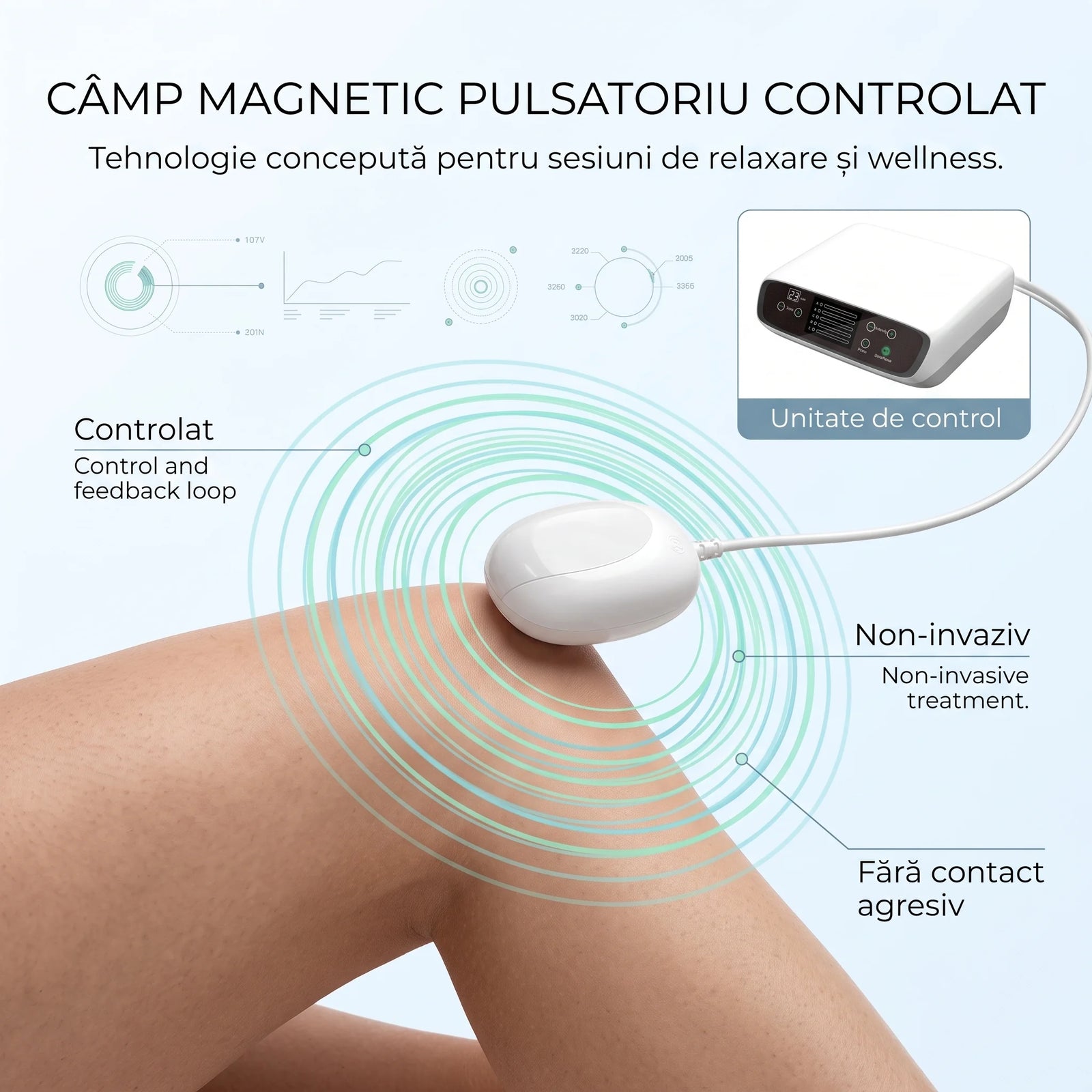 Aparat magnetoterapie cu 6 sonde, corp întreg, imaginea 5
