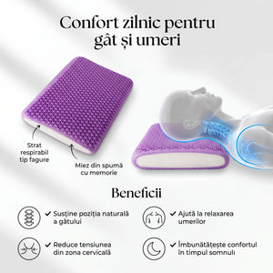 Pernă cervicală ortopedică CERVI-SAN Ortopedic, imaginea 6