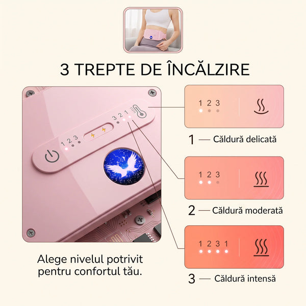 Centură cu masaj și încălzire pentru zona lombară, imaginea 7
