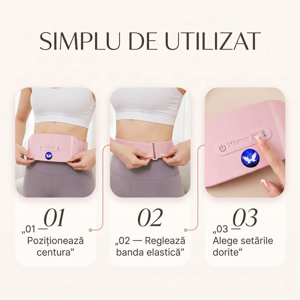 Centură cu masaj și încălzire pentru zona lombară, imaginea 9