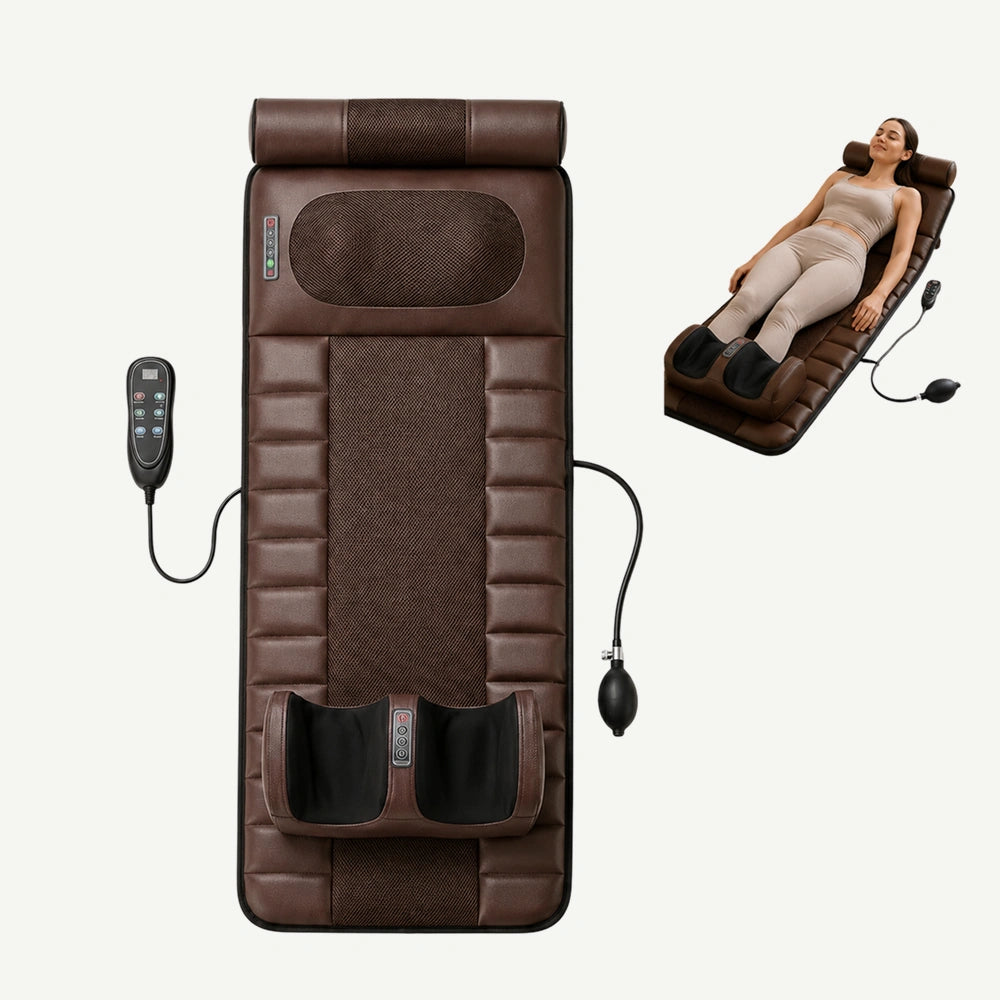 Saltea de masaj RelaxPro 360 cu role Shiatsu pentru corp întreg