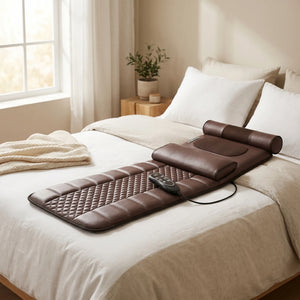 Saltea de masaj cu role Shiatsu și vibrații RelaxPro 360