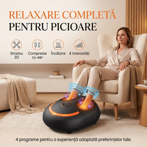 Aparat masaj picioare Shiatsu 3D cu compresie aer, imaginea 6