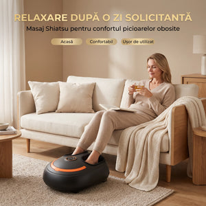 Aparat masaj picioare Shiatsu 3D cu compresie aer, imaginea 8
