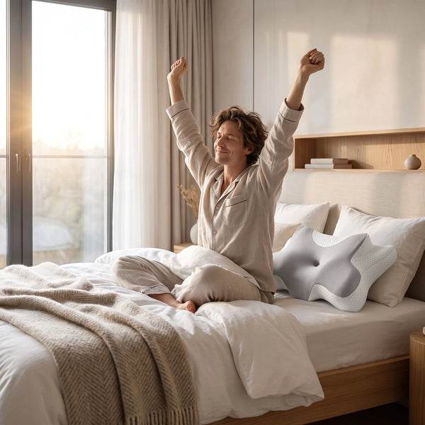 CERVI-SAN RELAX, perna ortopedica pentru toate pozitiile de dormit, amelioreaza durerile cervicale, ofera relaxare – imaginea 7