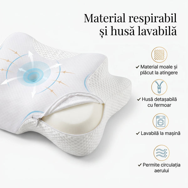 Pernă cervicală ortopedică CERVI-SAN Relax, imaginea 6
