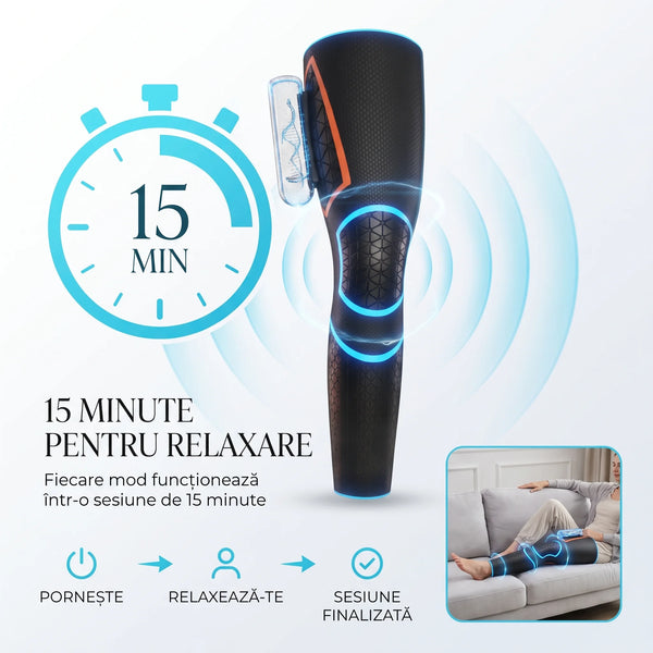 Aparat masaj picioare, gambe și coapse cu presoterapie, imaginea 7