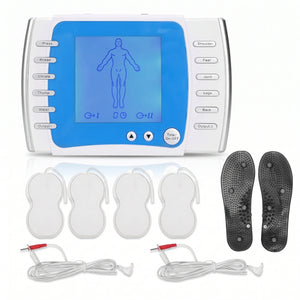 Aparat TENS corp intreg, electrostimulare nervoasa, 10 moduri si 24 intensitati