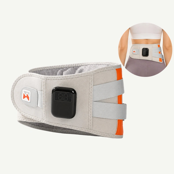 Centura lombara cu masaj vibratii, incalzire si acumulator wireless