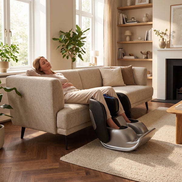 Aparat masaj picioare si gambe Shiatsu, compresie aer, vibratii si incalzire – imaginea 3