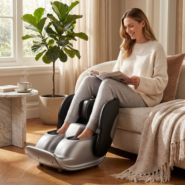 Aparat masaj Shiatsu picioare și gambe cu compresie aer, imaginea 7