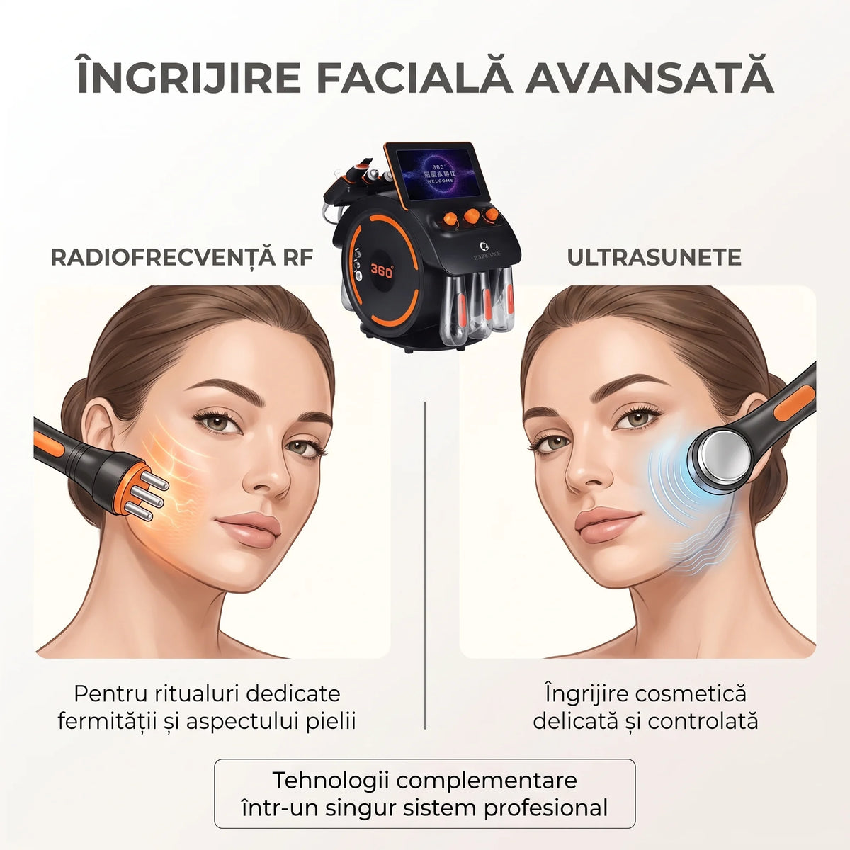 Dispozitiv facial ORTO ClearSkin Pro 6 în 1, imaginea 6