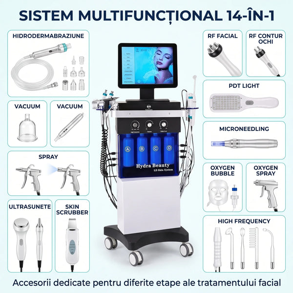 Dispozitiv facial hidrodermabraziune HydraSkin Pro, imaginea 9