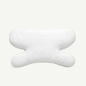Perna cervicala ortopedica CERVI-SAN Antirid memory foam maruntit anti-riduri, husa Tencel