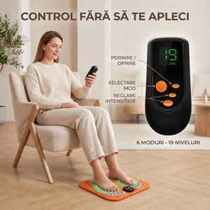 Placă masaj picioare 3 în 1 cu stimulare electrică, imaginea 6