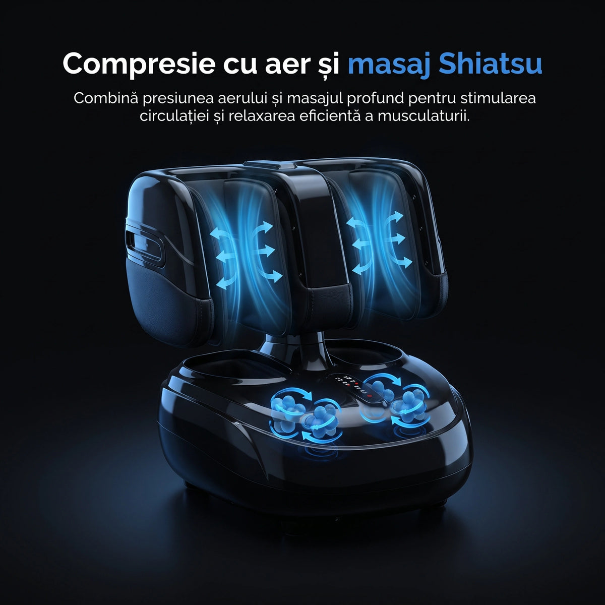 Aparat masaj Shiatsu VitaLeg Pro pentru picioare, imaginea 4
