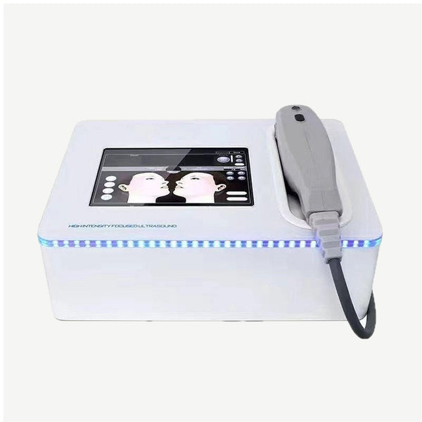Aparat HIFU portabil pentru lifting facial si corporal, 3 cartuse 1,5 / 3,0 / 4,5 mm, ecran tactil