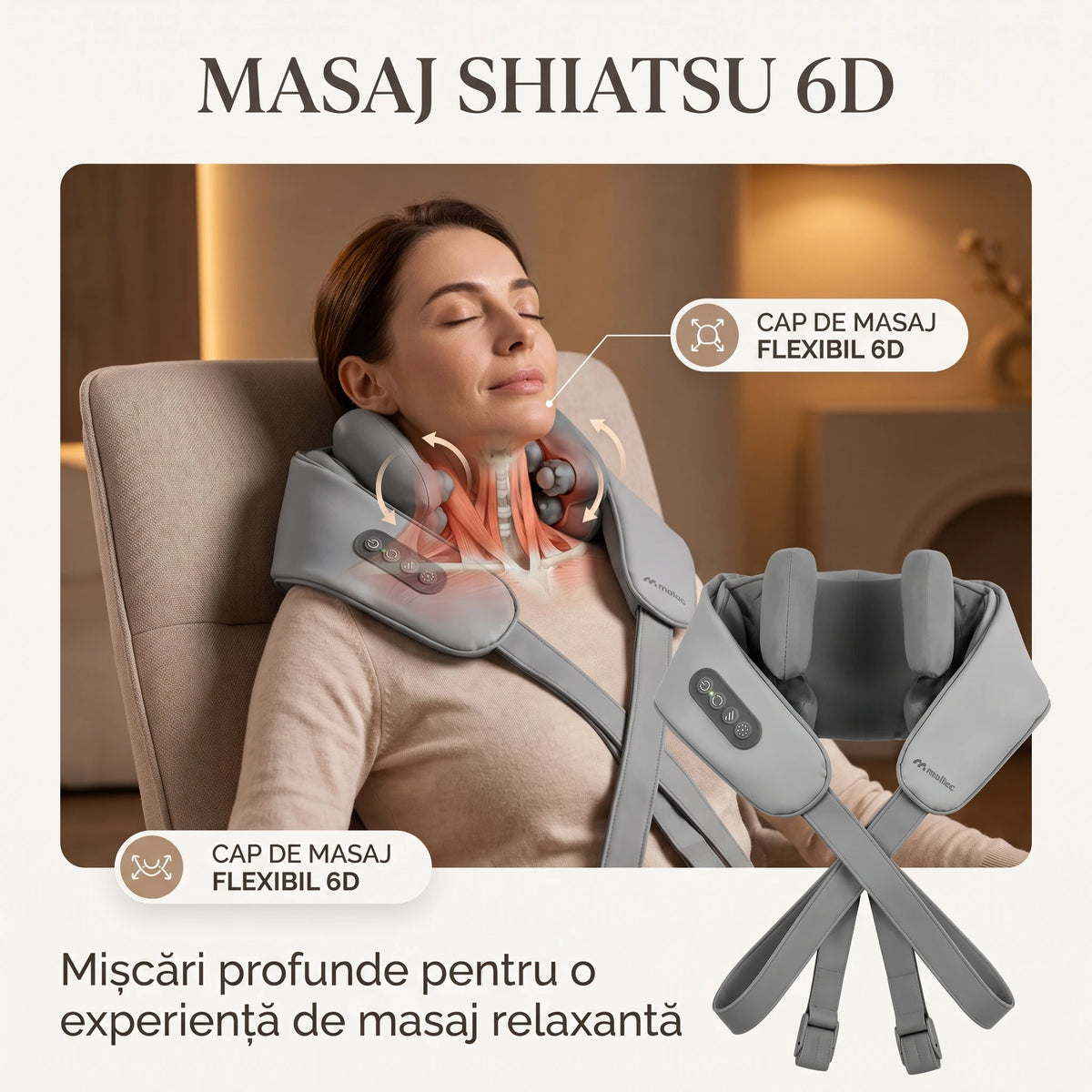 Aparatul ORTO RELAX pentru zona cervicală, spate și lombar