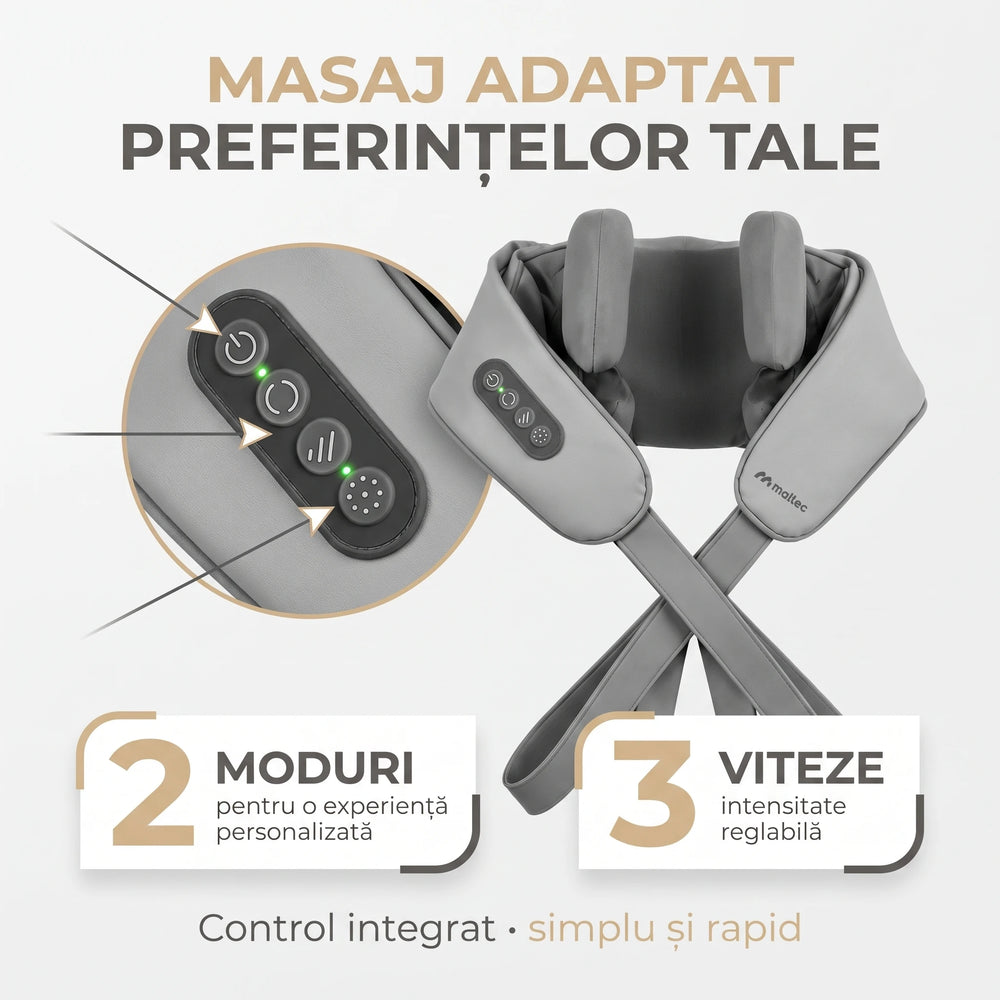 Aparat masaj ORTO RELAX cu role Shiatsu, imaginea 5