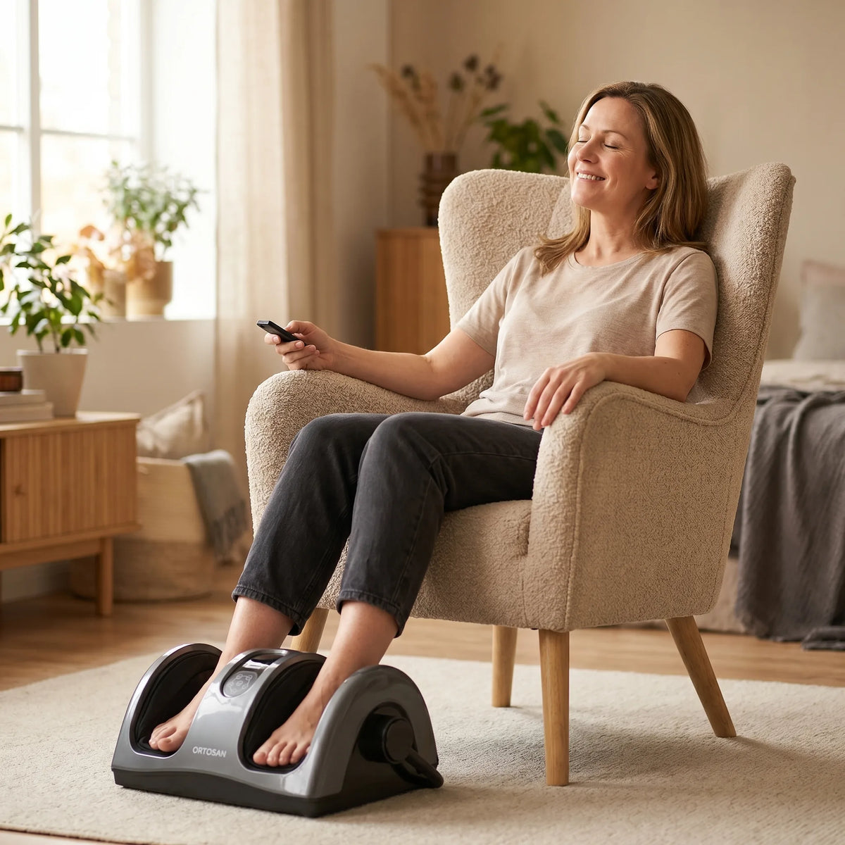 Aparat de masaj Shiatsu 3D picioare, gambe și brațe, imaginea 6