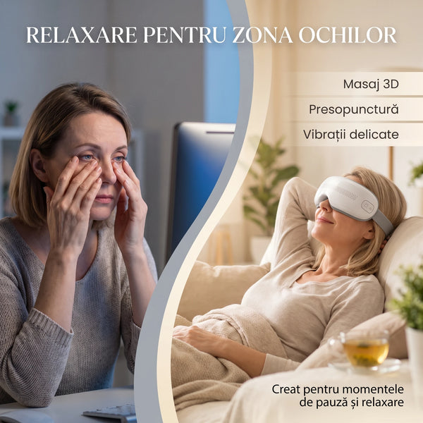 Aparat masaj ochi cu presopunctură și vibrații, imaginea 8