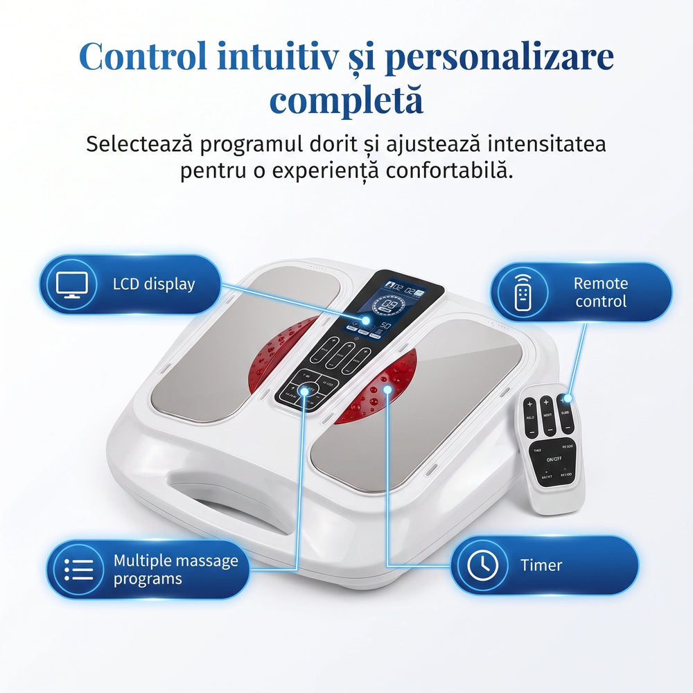 Aparat masaj picioare EMS cu reflexoterapie, imaginea 5