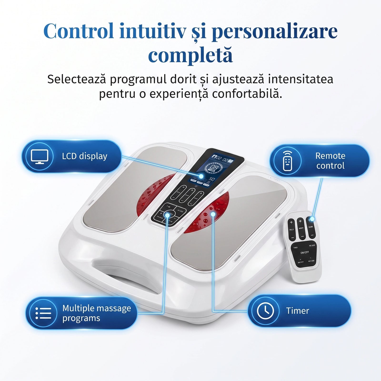 Aparat masaj picioare EMS cu reflexoterapie, imaginea 5