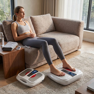 Aparat masaj picioare EMS reflexoterapie cu electrozi corp si incalzire, 25 moduri – imaginea 7