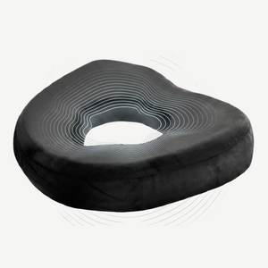 Pernă ortopedică ORTO PROCT din memory foam cu gel răcoritor, neagră
