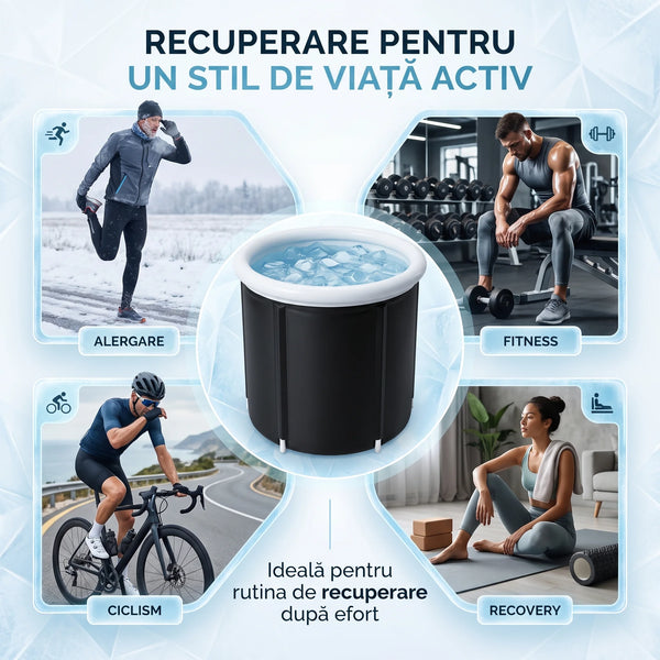 Cadă recuperare cu gheață pentru crioterapie, imaginea 4
