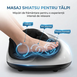 Aparat masaj picioare Shiatsu cu role și compresie aer, imaginea 7