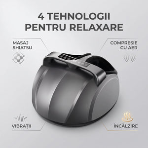 Aparatul de masaj picioare cu vibrații și încălzire