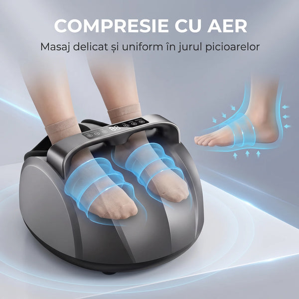 Aparat masaj picioare Shiatsu cu compresie aer, imaginea 5