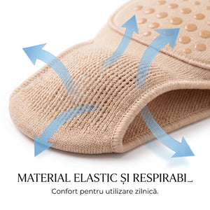 Pernute metatarsiene cu gel pentru antepicior, antialunecare, Bej – imaginea 8