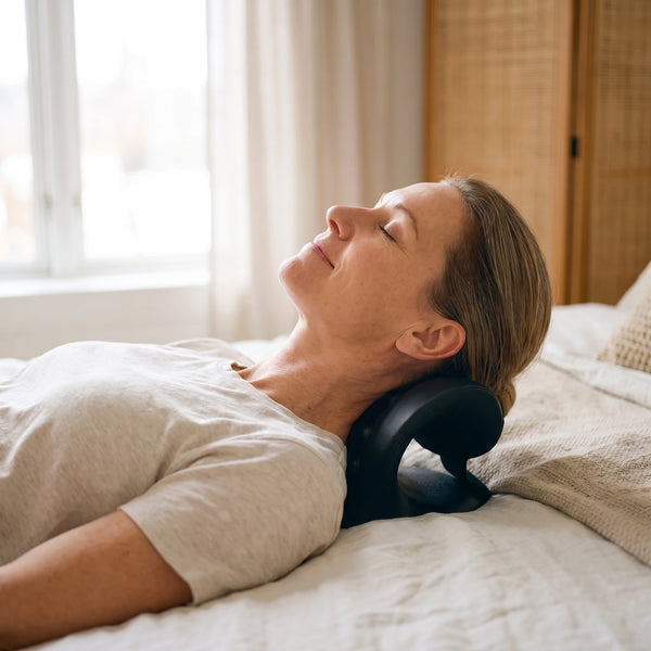 Dispozitiv tracțiune cervicală memory foam cu încălzire, imaginea 6