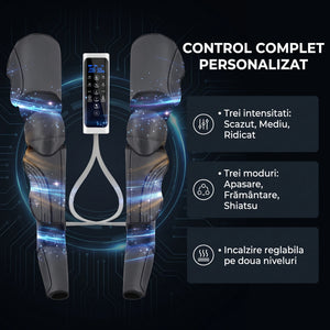 Aparat presoterapie picioare cu încălzire și Shiatsu, imaginea 8
