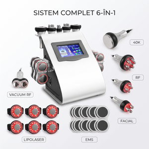 Aparatul de remodelare cu radiofrecvență, vacuum și lipolaser